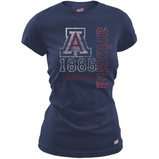 SOFFE Womens Arizona Wildcats T Shirt   Navy   Size XL/Extra Large, Arizona