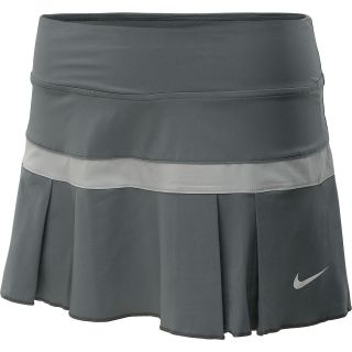 NIKE Womens Woven Pleated Tennis Skirt   Size Xl, Cool Grey/white