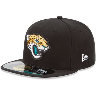 NEW ERA Mens Jacksonville Jaguars On Field Team 2013 59FIFTY Fitted Cap   Size