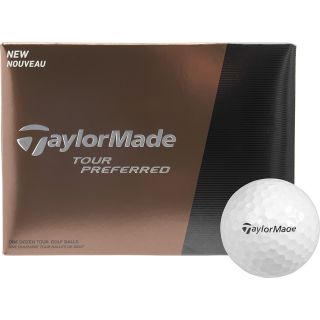 TAYLORMADE Tour Preferred Golf Balls   12 Pack
