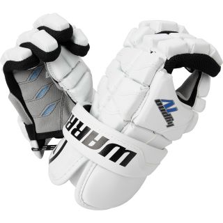 WARRIOR Youth Hypno 4 Lacrosse Gloves   Size 12, White
