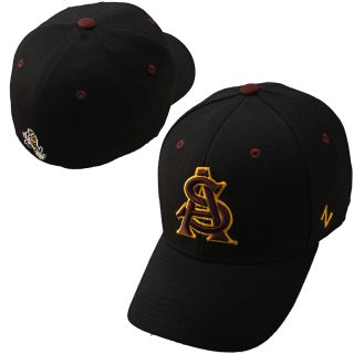 Zephyr Arizona State Sun Devils DH Fitted Hat   Black   Size 7 1/8, Arizona St.
