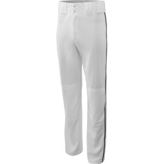 EASTON Mens Rival Piped Baseball Pants   Size Xl, White/black