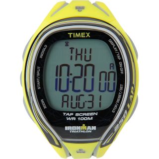 TIMEX Mens Ironman Sleek 250 Lap Sports Watch, Yellow