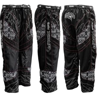 Tour Cardiac Pro Adult Hockey Pants   Choose Color   Size Large, Black/white