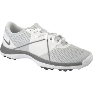 NIKE Womens Lunar Summer Lite 2 Golf Shoes   Size 6.5, White/grey