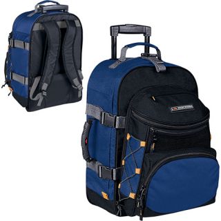High Sierra Carry On Wheeled Backpack w/ Removeable Daypack, Nightfall/black