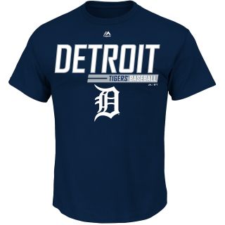 MAJESTIC ATHLETIC Mens Detroit Tigers Laser Like Focus Short Sleeve T Shirt  