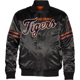 Detroit Tigers Logo Black Jacket (STARTER)   Size Medium, Black