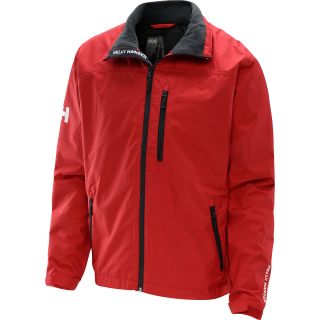 HELLY HANSEN Mens Crew Mid Layer Jacket   Size Large, Red