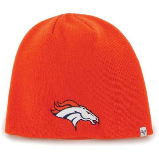 47 BRAND Denver Broncos Uncuffed Knit Hat, Orange