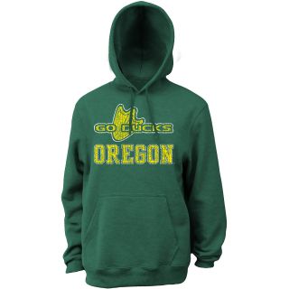 Classic Mens Oregon Ducks Hooded Sweatshirt   Dark Green   Size Small, Oregon
