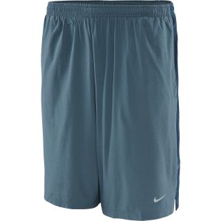 NIKE Mens 9 Stretch Woven Running Shorts   Size Small, Armory Blue/navy
