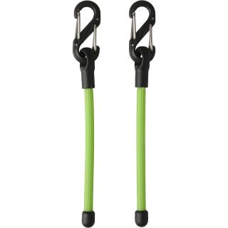 NITE IZE Gear Tie Mountables Clippable Twist Ties   2 Pack, Lime