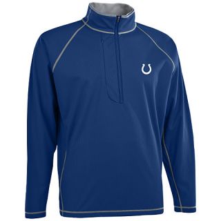 Antigua Mens Indianapolis Colts Shadow Desert Dry Moisture Management Pullover