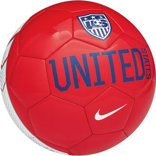 NIKE USA Supporters Soccer Ball   Size 4, Red/blue