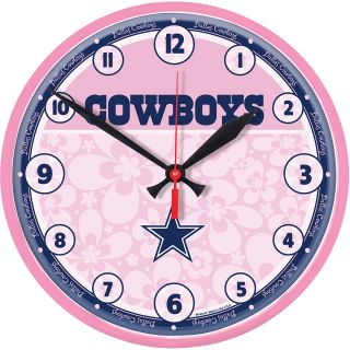 Wincraft Dallas Cowboys Pink Round Clock (2494588)