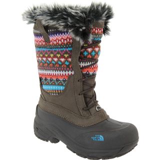 THE NORTH FACE Girls Shellista Lace Novelty Winter Boots   Size 3, Weimaraner