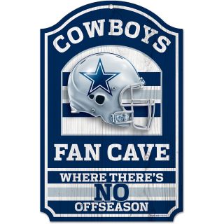 Wincraft Dallas Cowboys Fan Cave 11x17 Wooden Sign (05423010)