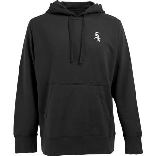 Antigua Mens Chicago White Sox Signature Hooded Pullover Sweatshirt   Size