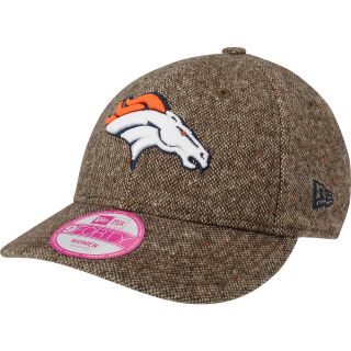 NEW ERA Mens Denver Broncos 9FIFTY Team Tweed Snapback Cap, Brown