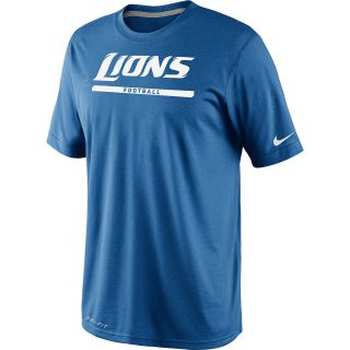 NIKE Mens Detroit Lions Legend Elite Font T Shirt   Size Small, Battle