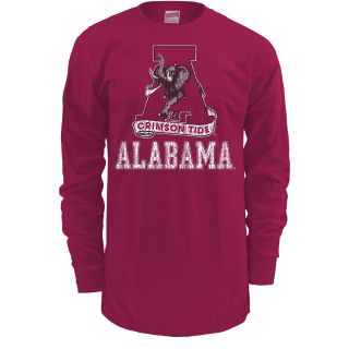 MJ Soffe Mens Alabama Crimson Tide Long Sleeve T Shirt   Size XXL/2XL,