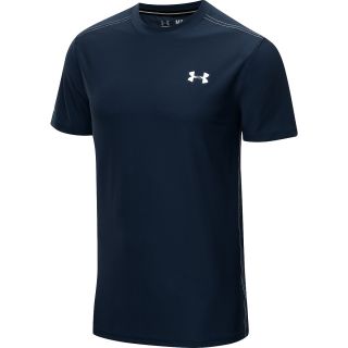 UNDER ARMOUR Mens Coldblack T Shirt   Size Large, Midnight Navy/silver