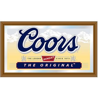 Coors Wood Framed Mirror (CO1500)