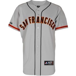 Majestic Athletic San Francisco Giants Blank Replica Road Jersey   Size Small,