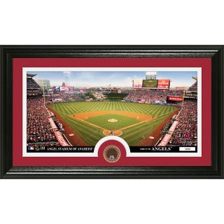 The Highland Mint Los Angeles Angels Infield Dirt Coin Panoramic Photo Mint