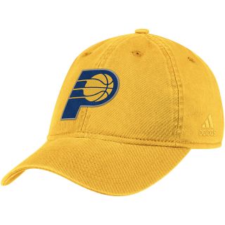 adidas Mens Indiana Pacers Basic Logo Slouch Adjustable Cap