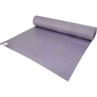 GAIAM Sol Sticky Grip Yoga Mat, Eggplant Purple