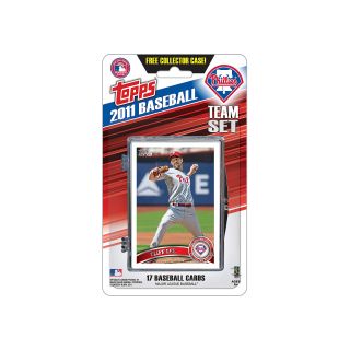 Topps 2011 Philadelphia Phillies Official Team Baseball Card Set of 17 Cards in