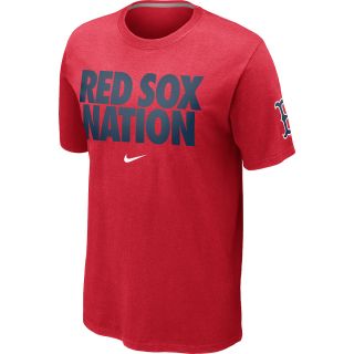 NIKE Mens Boston Red Sox Red Sox Nation Local Short Sleeve T Shirt 12   Size