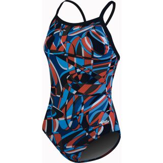 Dolfin Domino V2 Back Swimsuit Womens   Size 28, Domino Red/white/blue (9565C 