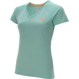 THE NORTH FACE Womens Reaxion Amp V Neck Short Sleeve T Shirt   Size XS/Extra
