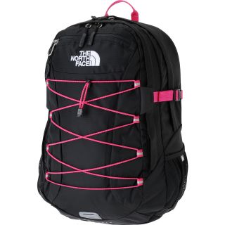 THE NORTH FACE Womens Borealis Daypack, Black/pink