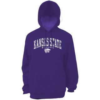 Classic Mens Kansas State Wildcats Hooded Sweatshirt   Purple   Size XXL/2XL,