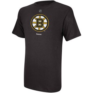 REEBOK Mens Boston Bruins Primary Logo Short Sleeve T Shirt   Size Small,