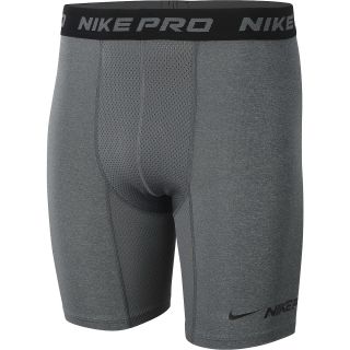 NIKE Mens Pro Hyper Cool Training Shorts   Size Xl, Carbon Heather/black
