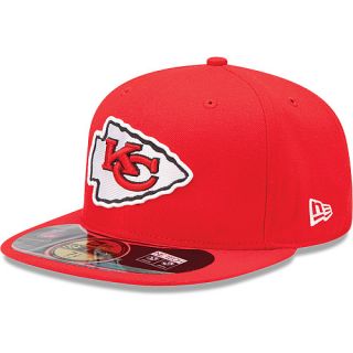 NEW ERA Youth Kansas City Chiefs Official On Field 59FIFTY Fitted Hat   Size 6.