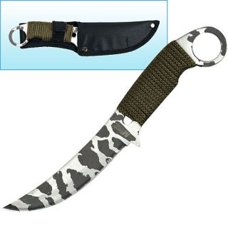 Stainless Steel 9.5 Survival Dagger with Etched Blade (25 MT497)