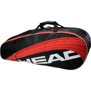HEAD Core Combi Tennis Bag, Black/red