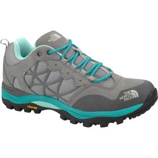 THE NORTH FACE Womens Storm WP Low Hiking Shoes   Size 7.5, Grey/green