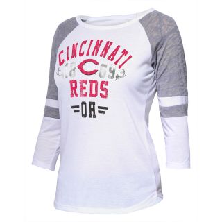 Touch By Alyssa Milano Womens Cincinnati Reds Stella T Shirt   Size Large