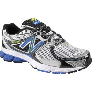 NEW BALANCE Mens 680V2 Running Shoes   Size 7.5 4e, Silver/blue