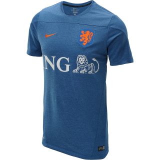 NIKE Mens Netherlands Squad Training Short Sleeve Soccer Jersey   Size Medium,