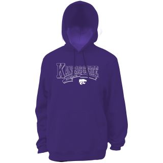 Classic Mens Kansas State Wildcats Hooded Sweatshirt   Purple   Size Large,