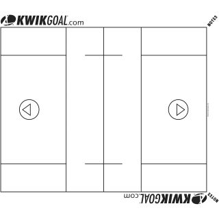Kwik Goal Full Field Lacrosse Chart (18A1301)